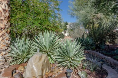 Waterfalls are in the garden too