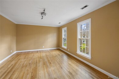 Living Room w/ Hardwood Floors, Overhead Lighting,