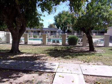POOL VIEW FROM FRONT DOOR