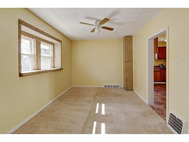 Dining room off kitchen.