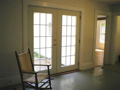 Other. These French doors lead to an...