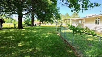 Fenced around the perimeter of the property and an