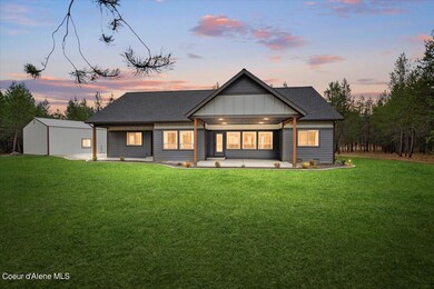 Back of home twilight