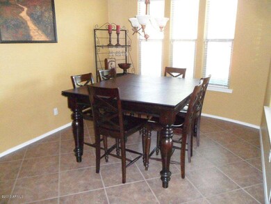 Kitchen eating area