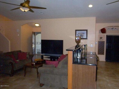 Main floor living - looking toward entry