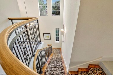 Wood Stairs with Custom Carpet Runner