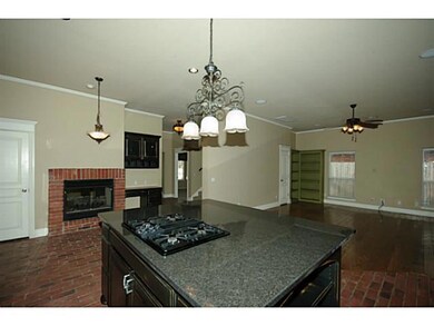 Kitchen. Spacious kitchen open to living room.