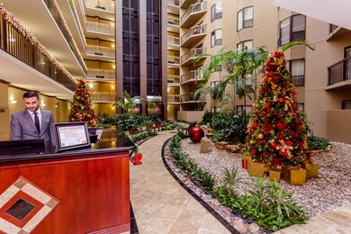 CONCIERGE DESK and CENTER ATRIUM: