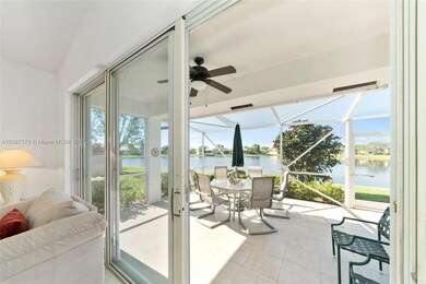 Covered & Screened in Patio with Gorgeous Lake View