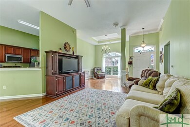 Walking in the front door into a nice open floor p