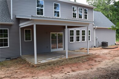 12 X 18 covered rear porch