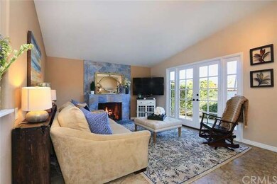 Cozy Living Room with French Doors to private Pati