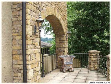 Welcoming front porch.
