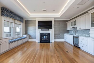 Living Room and Wet Bar