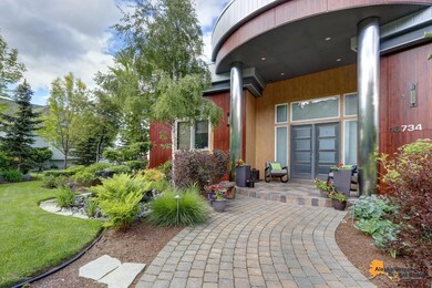 Entry w/Landscaping