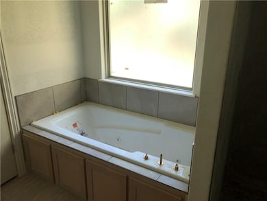 Jetted Tub in Master Bath.