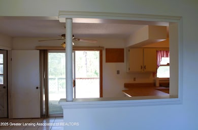 Living Room See Thru To Kitchen