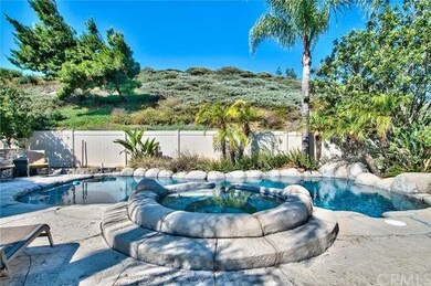 The privacy of the backyard is supreme as there ar