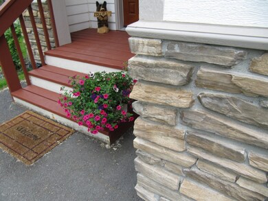 Welcoming front entry