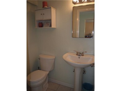 Partial Bath. Convenient powder room