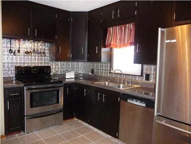....the updated Kitchen with stainless steel appli
