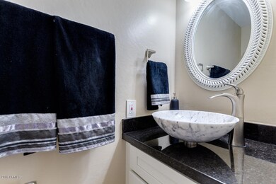 Downstairs half bath