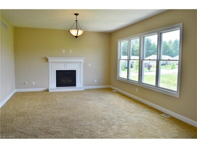 Main living space- off of kitchen.