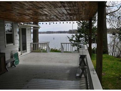 Patio/Deck. Walk out the slider from the kitchen o