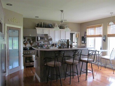 real hard wood floors, Pantry with Glass frosted d