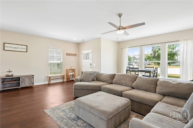 Enter into the living room.