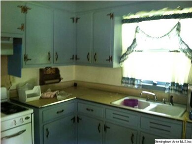 Large eat-in kitchen.
