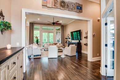 Foyer to Family Room