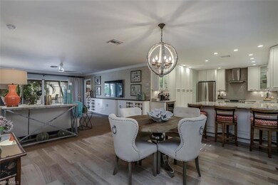 Entry way to Open Living Room and Open Kitchen are