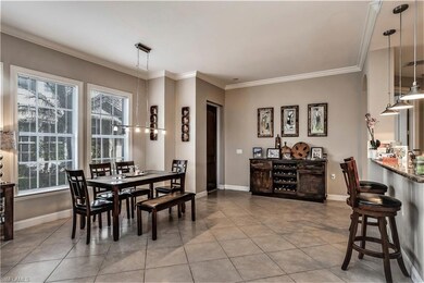 Dining Area and Foyer Entrance