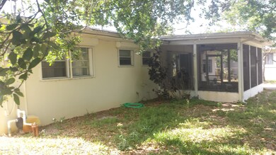 Rear of home