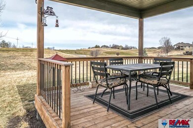 Overlooking golf course