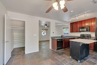 Kitchen & Storage Closet