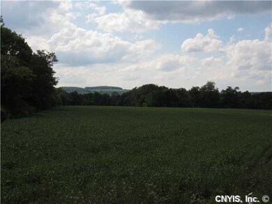 Land. Looking west - left treeline is property lin