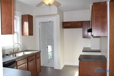 New cabinets and counters with designer tile