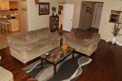 living room and kitchen