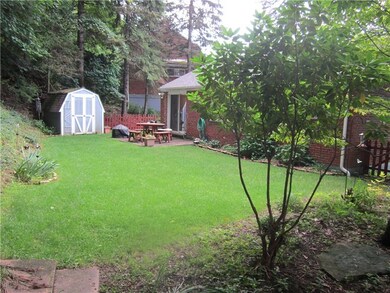 view of back yard that is fenced in and private
