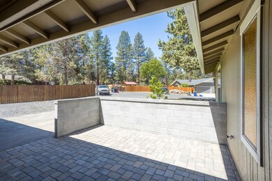 front paver patio and wall
