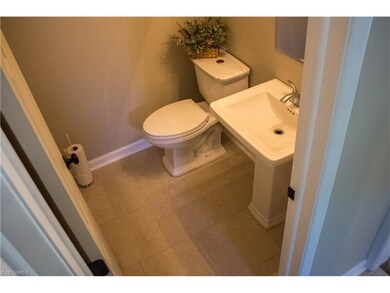First floor half bath
