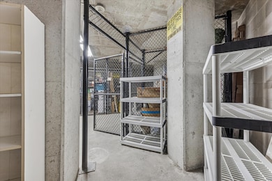 View of storage area