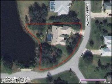 Aerial of 1650 Country Cove Cir