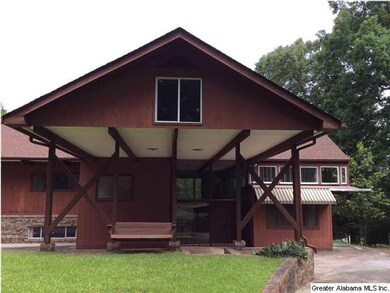 Back View of House with 2 Car Carport
