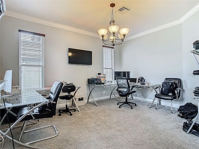 Formal Living Room currently home office