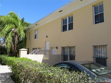 Apt B accessed through middle door, up the 1/2 flight of stairs