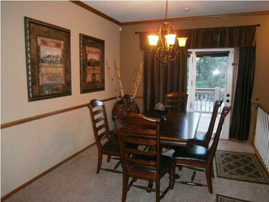 Dining Room with Access to Deck