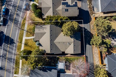 Aerial View with Property Lines